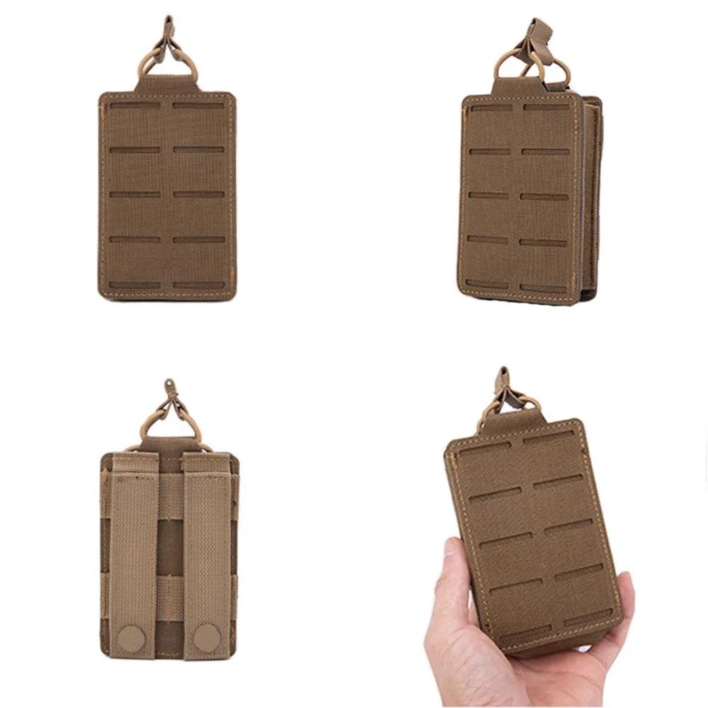 1pc Tactical 5.56 M4 MOLLE Single Magazine Pouch EDC  Army Vest Waist Bag Hunting Airsoft AK AR M16 Rifle Mag Holder Carrier