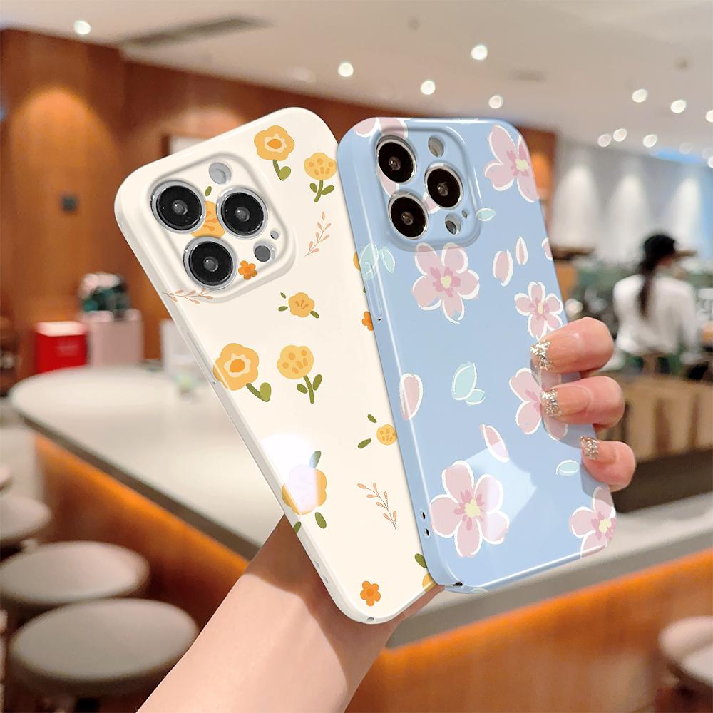 All-inclusive Film Handyhülle Cartoon Mode Design Hartschale Vollabdeckung Kameraschutzhülle für OPPO A60 A96 Reno12 Realme C53 C75
