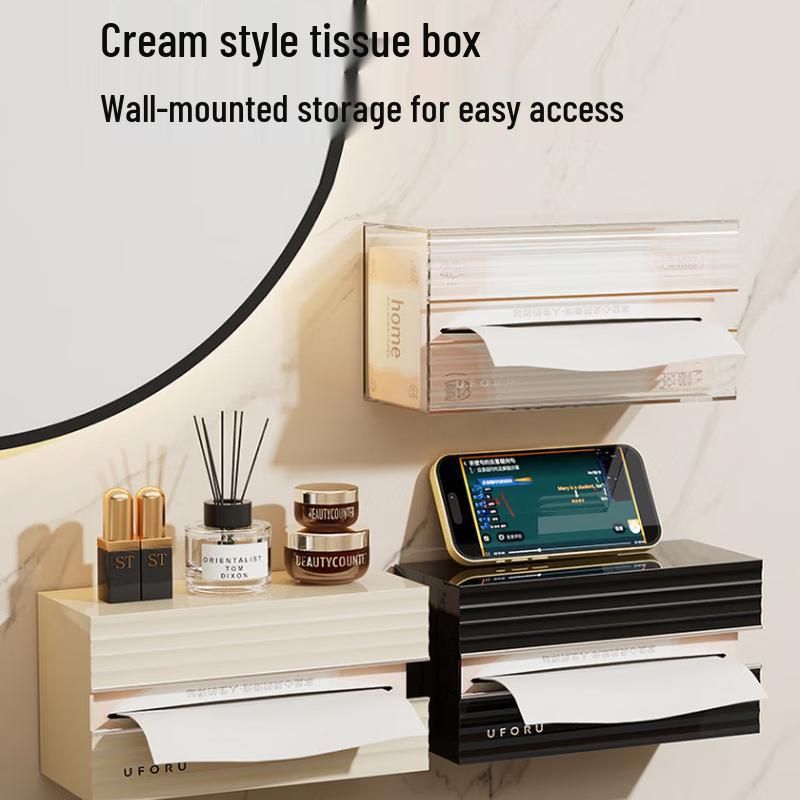 Pinhuan Wall-Mounted Punch-Free Tissue Box