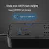 OEING Digitales Display USB Intelligente Steckdosenleiste