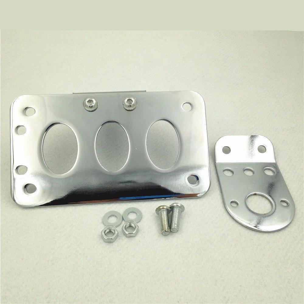 Horizontal/Vertical Side Mount License Plate Bracket