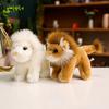 1pc Simulation Lion Stuffed Beast Lifelike Animal Doll Zoo Mascot Shop Ornament Home Decro Birthday Gifts