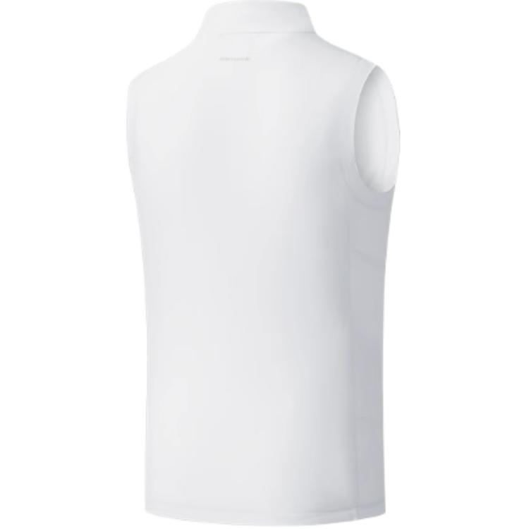 Anta Champion All-Weather Series Sports Casual Simple Solid Color Slim Vest Women Vests Paper-White 162520606-3
