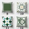 Juste De Coussin Série Vert Foncé Pour La Décoration Intérieure, Taie De Canapé, Jeté, Vêtements, Nouveau, 45cm X 45cm