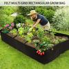 Extra Large 8-grid Elevated Garden Bed Set, Durable Rectangular Planting Box, Suitable for Growing Vegetables and Flowers