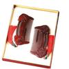 Red Sandalwood & Rosewood Comb Set - "Forever in Love" Wedding Gift for Hair Styling