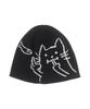 Eolaiteuaenggeul Cat Fish Beanie (Black)