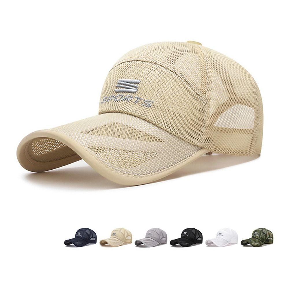

Quick Dry Sun Hat Breathable Trucker Cap Fashion Baseball Cap for Men Women