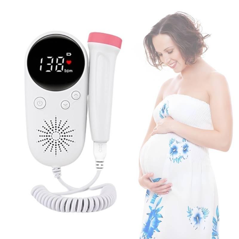 Prenatal Fetal Household Heart Monitor Display Fetus Voice Meter Woman Pregnant