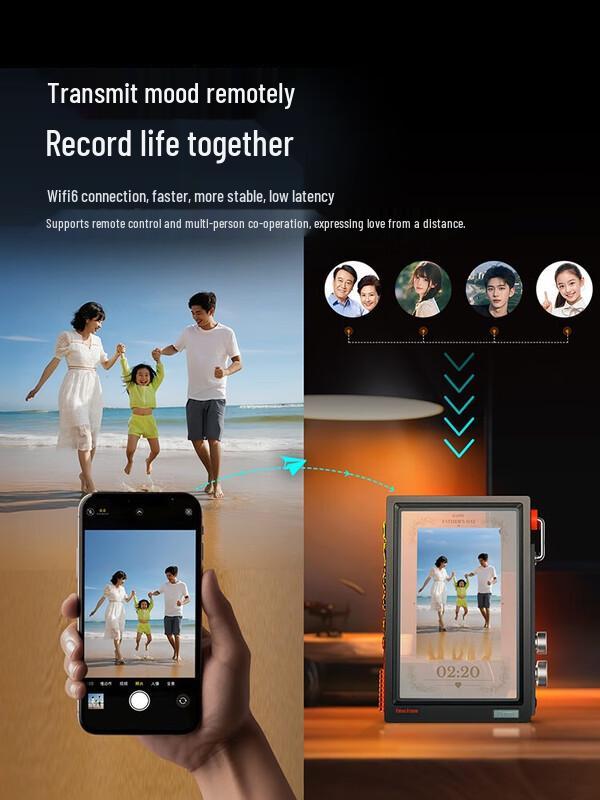 Divoom TimesFrame Transparent Electronic Photo Frame