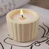 Silicone Mold for DIY Cement Cup with Crystal Effect Trendy Plaster Candle Cup Mirror Silicone Mold