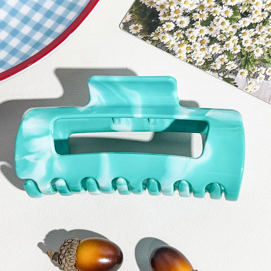 Soft silicone shark clip hairpin anti-collision protection rear head clip hair anti-drop durable clip grab clip