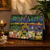 ISKCON All In One Framed Wall Art Painting 17.78 X 12.7 Cm Home Decorative Living Room (Pack of 1) Multicolor
