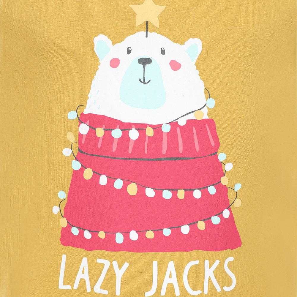 Lazy Jacks Girls Polar Bear Long-Sleeved T-Shirt