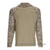 SIMMS Long Sleeve Fishing Suit Hooded Mask Sunscreen Suit UPF50 Outdoor Breathable T-Shirt Summer Hoodie
