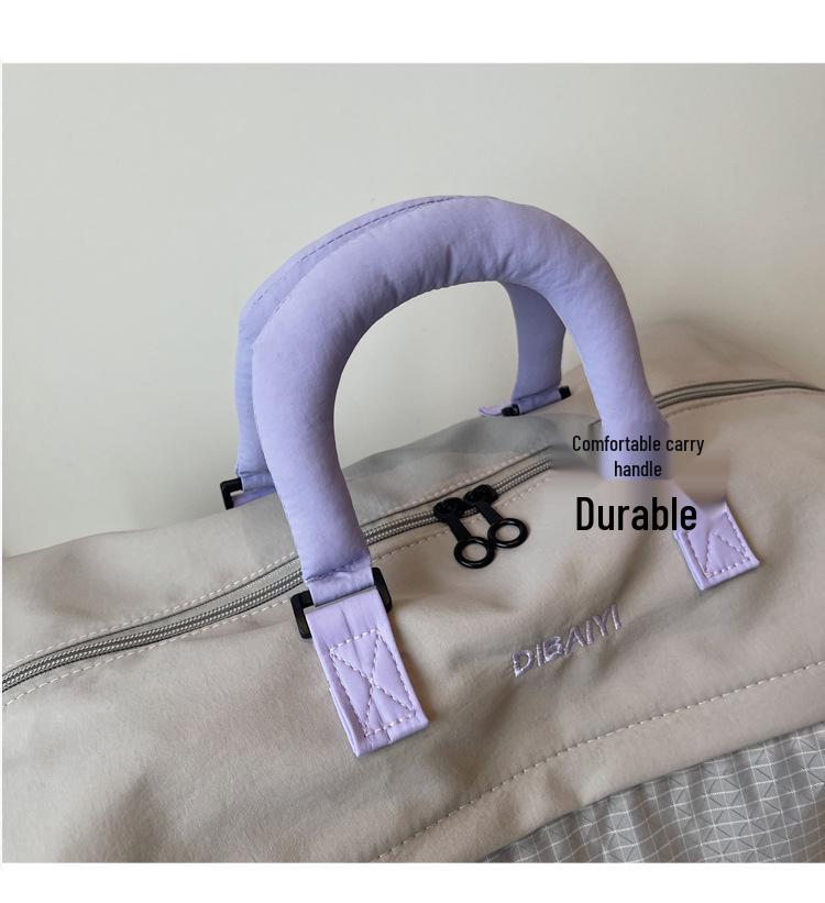 Large Capacity Gym & Travel Bag with Wet/Dry Separation - Expandable for Short Trips, Swimming, Yoga, and Outdoor Sports