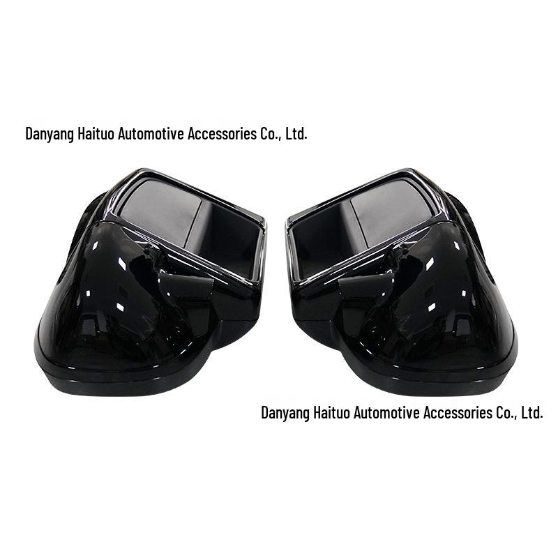 New Gloss Black Motorcycle Leg Guard with Storage for Harley