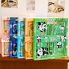 7Pcs/Set Cute Cartoon Capybara Pencil Ruler Crayon Eraser Stationery Sets Student Rewards Prizes Children'S Learning Supplies