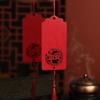 Good Luck Wood Blessings Cards Good Fortune Chinese New Year Pendants  Wedding