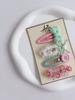 Aerin Mint Strawberry Hair Clip Set Handmade Snap Clips & Mini Claw Hair Accessories for Kids 4 Pcs