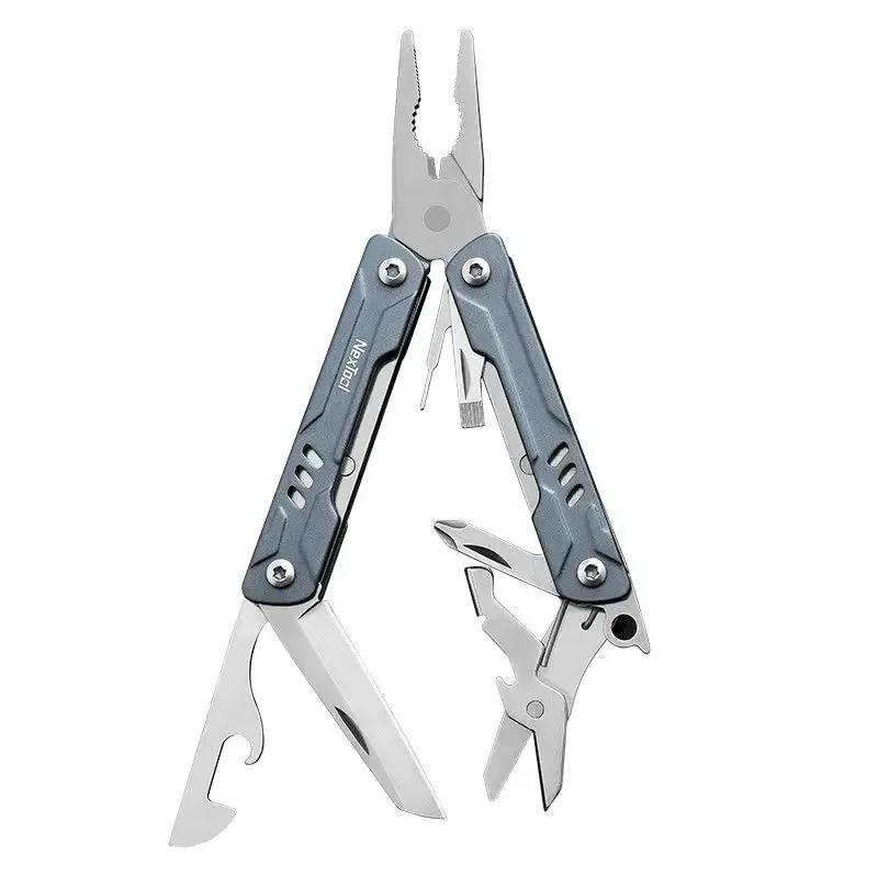 NexTool Sailor Многофункциональные инструменты 6,7 см Карманный мультитул Плоскогубцы Мультитул Инструменты Извлечение карты Штырь Открывалка Нож синий