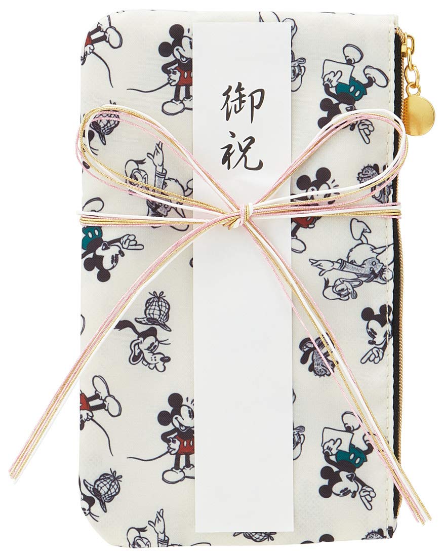 

Skater Gift Celebration Gift Mizuhiki Inner with Tanzaku Mickey CRP1 Pouch, Envelope, String, Envelope, (Strips), Mouse, Disney,
