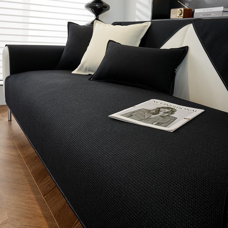 

100% водонепроницаемый чехол для дивана, противоскользящий трехмерный клетчатый чехол для дивана из ткани для рукоделия, защитный чехол для дивана для гостиной 70x70cm