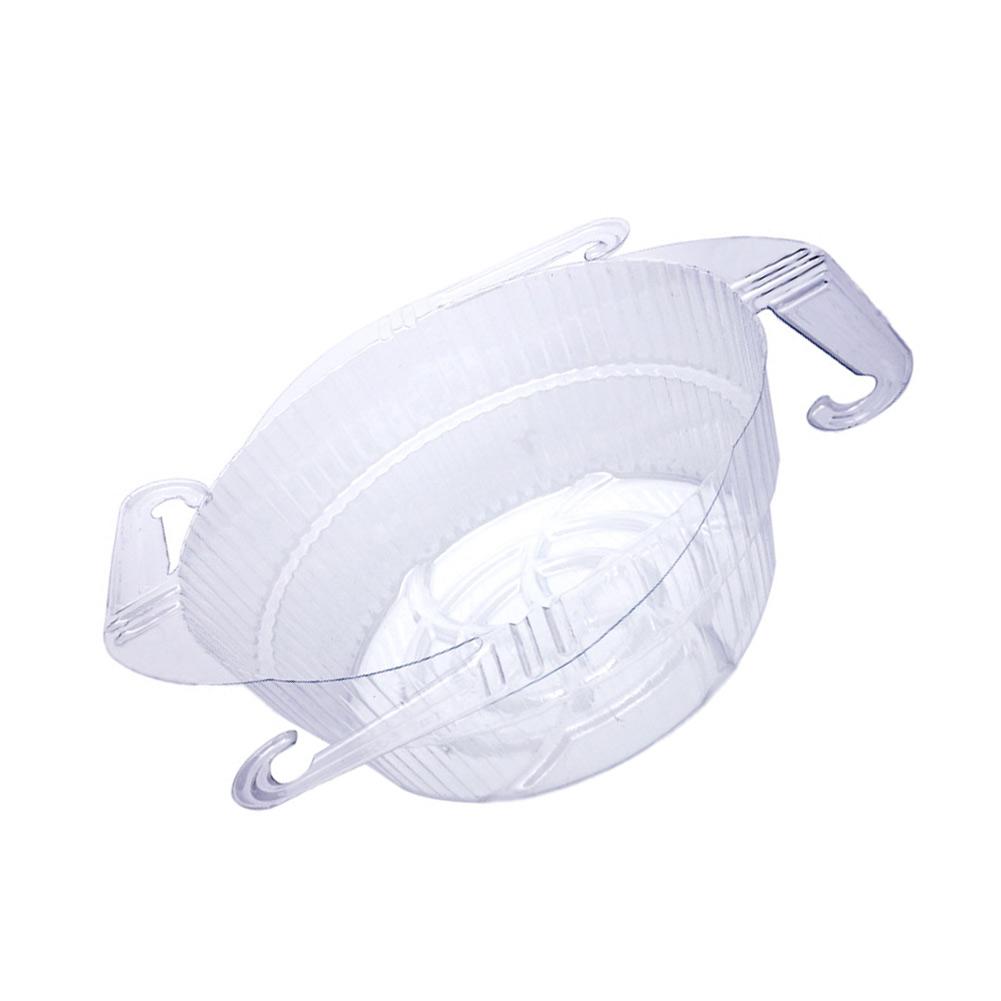 

12-Piece Set Of Transparent Round Plastic Hanging -Planters (8/10/12-inch) Transparent Flowerpot Plant Nursery Pot China Mainland