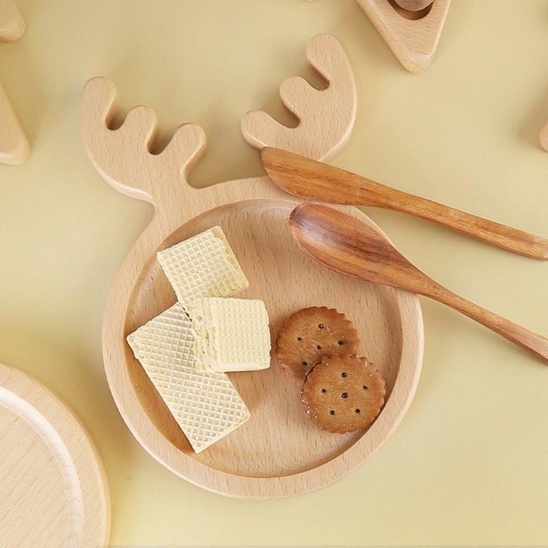 Servierplatte für Partydekoration Weihnachtlich thematische Speiseteller Dekorative Snacks Desserttablett Kreative Küchenutensilien