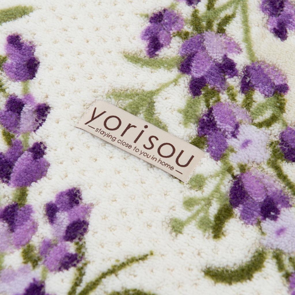 Senko Lavender Toilet Lid Cover with Adhesive Compatible with Regular and Cleaning Purple Floral Antibacterial and Odor Made in Product Number 32690