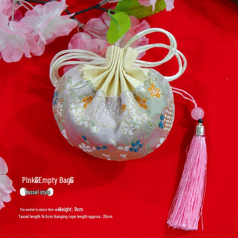 Palace Sachet Lucky Bag with Silver Tassel (10 Pcs)