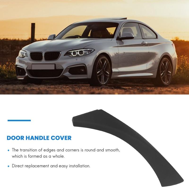 Right Side Inner Door Panel Handle Pull Outer Trim Cover for BMW 3-Series E90 E91 E92 E93