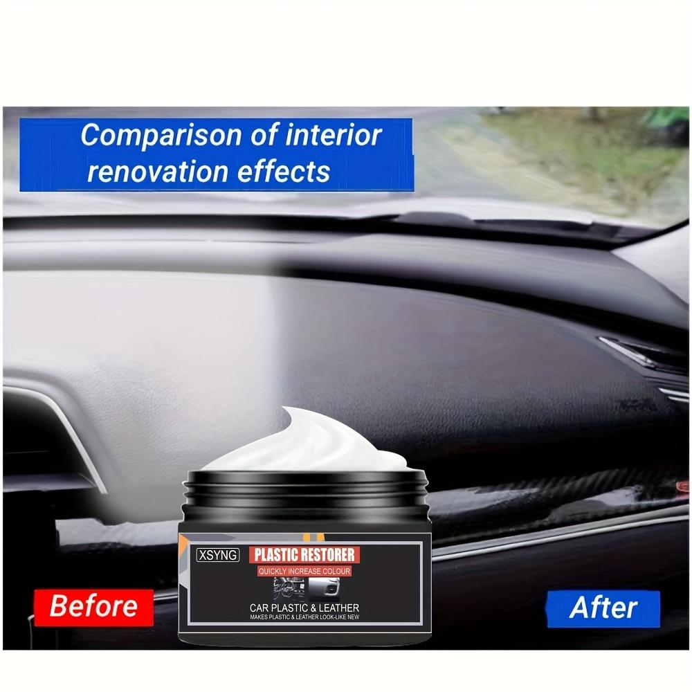 

Воск для обновления салона автомобиля, уход за кожей и пластиком, приборная панель, сиденья, уход за центральной консолью, обновление, защита от старения, чехлы для автомобильных сидений 5G