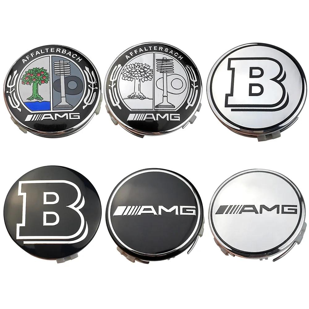 Tappo coprimozzo ruota Mercedes Benz 4 pz 75mm per Mercedes AMG Apple Tree B w204 w211 w205 W212 w203 w213 w124 accessori auto