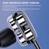 A4 Universal Wire Control Double Moving Coil Subwoofer Earphone In-ear Earplugs Headset