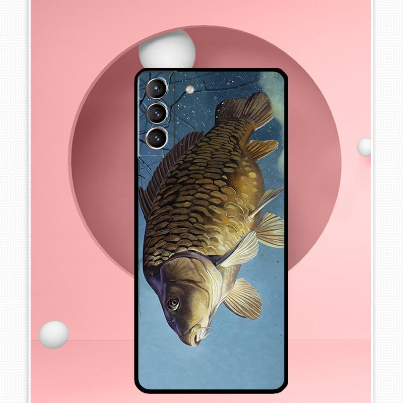 CARP FISH FISHING Case For Samsung Galaxy S25 Ultra S21 S22 S23 S24 Ultra S9 S10 S20 Plus S25 FE Cover Funda