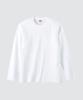 Yunaitideuaeseul Basic Plain Long Sleeve T-Shirt_White