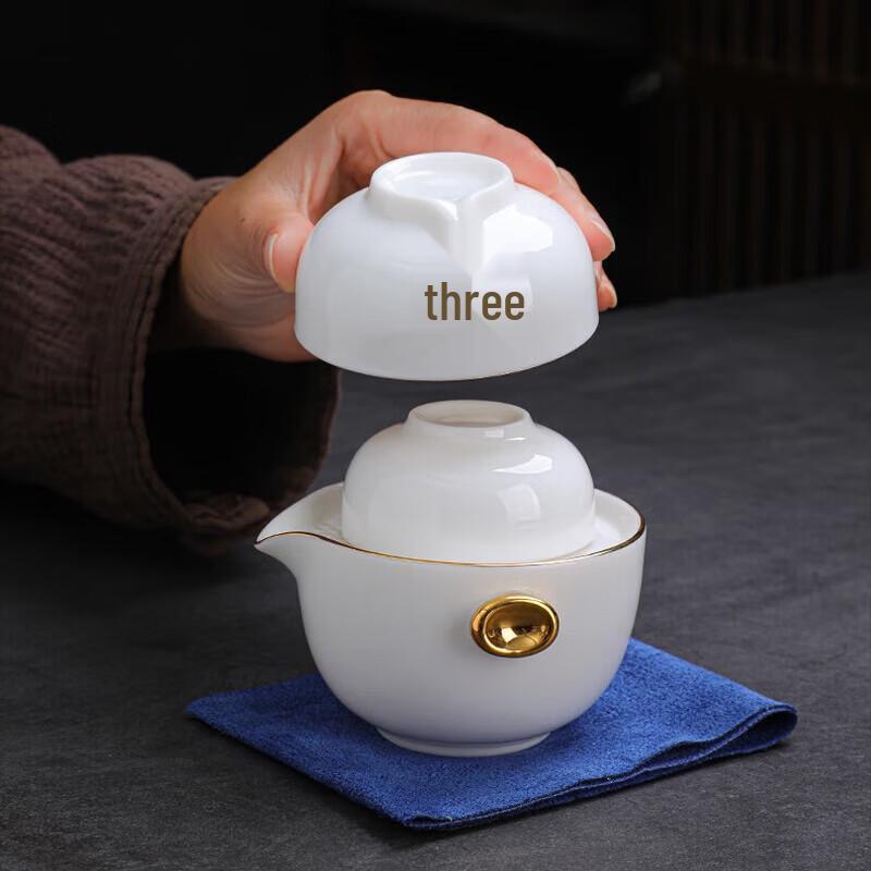 

Tuopai Auspicious Quick Tea Set (1 Pot, 2 Cups)