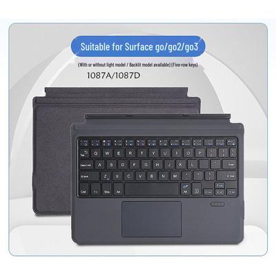 Surface Go Mehrsprachige RGB Bluetooth-Tastatur für Go 1/2/3/4