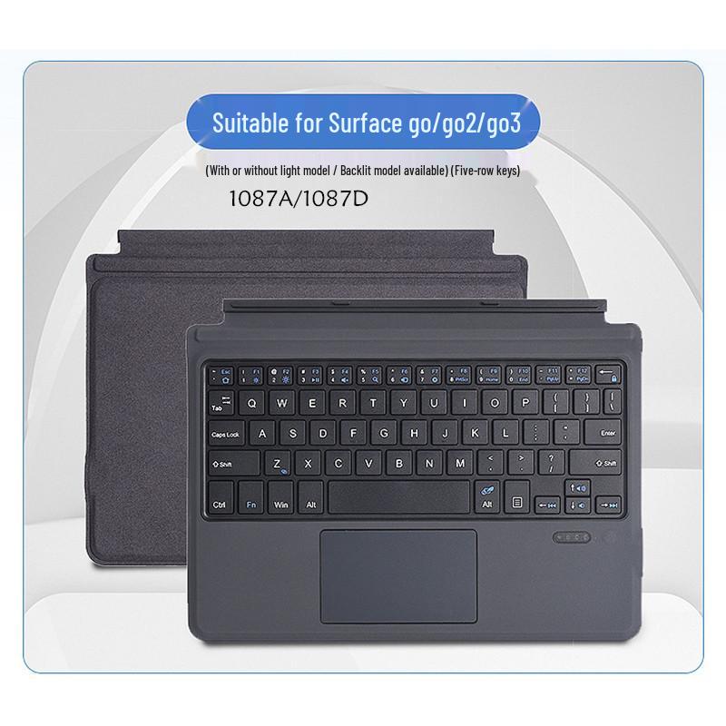 Surface Go Mehrsprachige RGB Bluetooth-Tastatur für Go 1/2/3/4