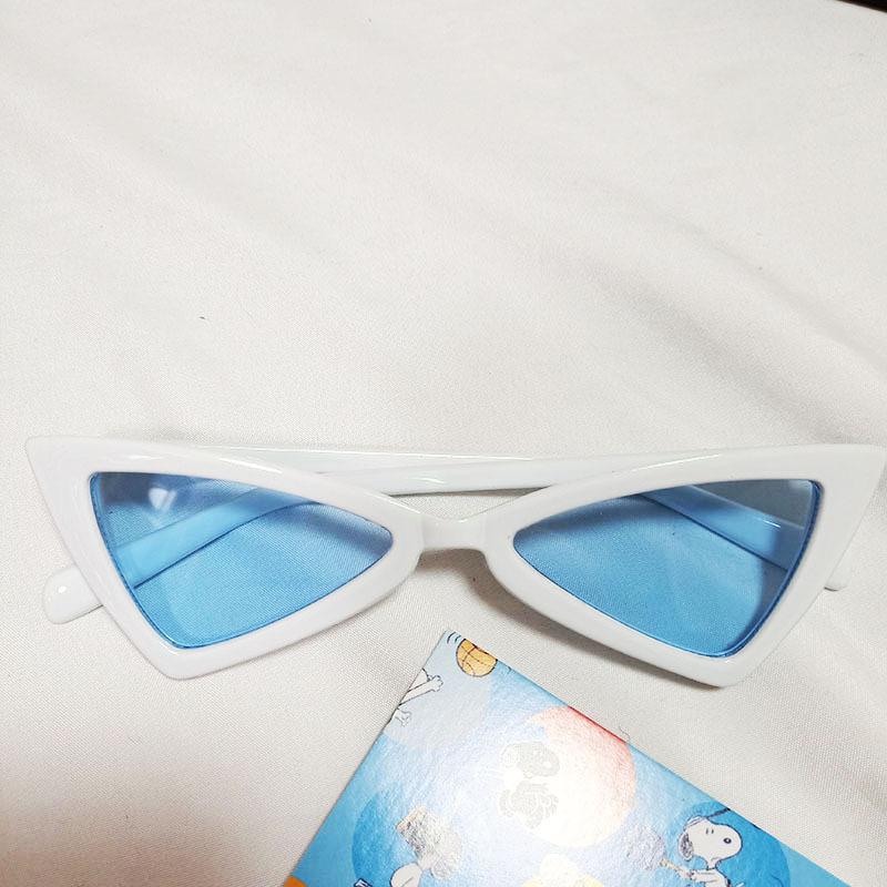 Sexy Cat Eye Triangle Sunglasses Retro Female UV400 Sun Glasses Streetwear Fashion Trendy Eyewear