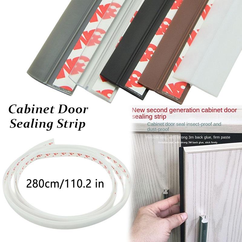 Door Wardrobe Cabinet Stripe Selfadhesive Seal Pvc Insectproof Moistureproof