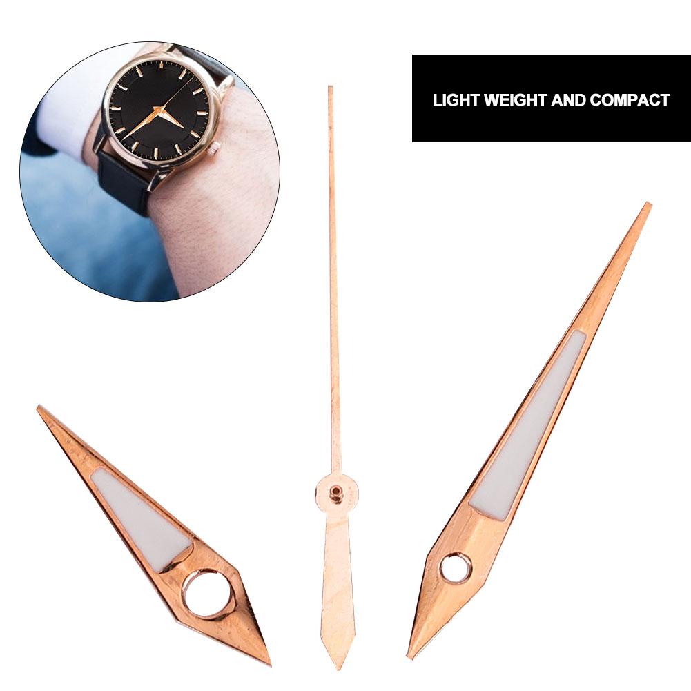 Roségoldene Uhr Stunden- Minuten- Sekundenzeiger Uhrennadelersatz Passend für Tissot T035 Herrenuhr