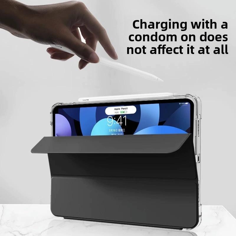 Transparent Acrylic Protective Case for 25 IPad Air 7 Models, Without Pen Slot; Also Suitable for 8-inch and 10.2-inch Apple Pro Models.