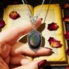Victoria Vintage Resin Necklace With Gold Plating For Women Fashion Accessory