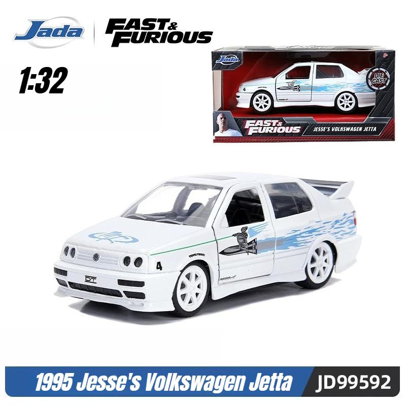 Jada Spielzeug 1:32 Fast&Furious Legierungsauto, Mitsubishi Lancer TOYATO Super Nissan Skyline GTR Jetta RX-7 Sammlung Geschenk Spielzeug für Kinder