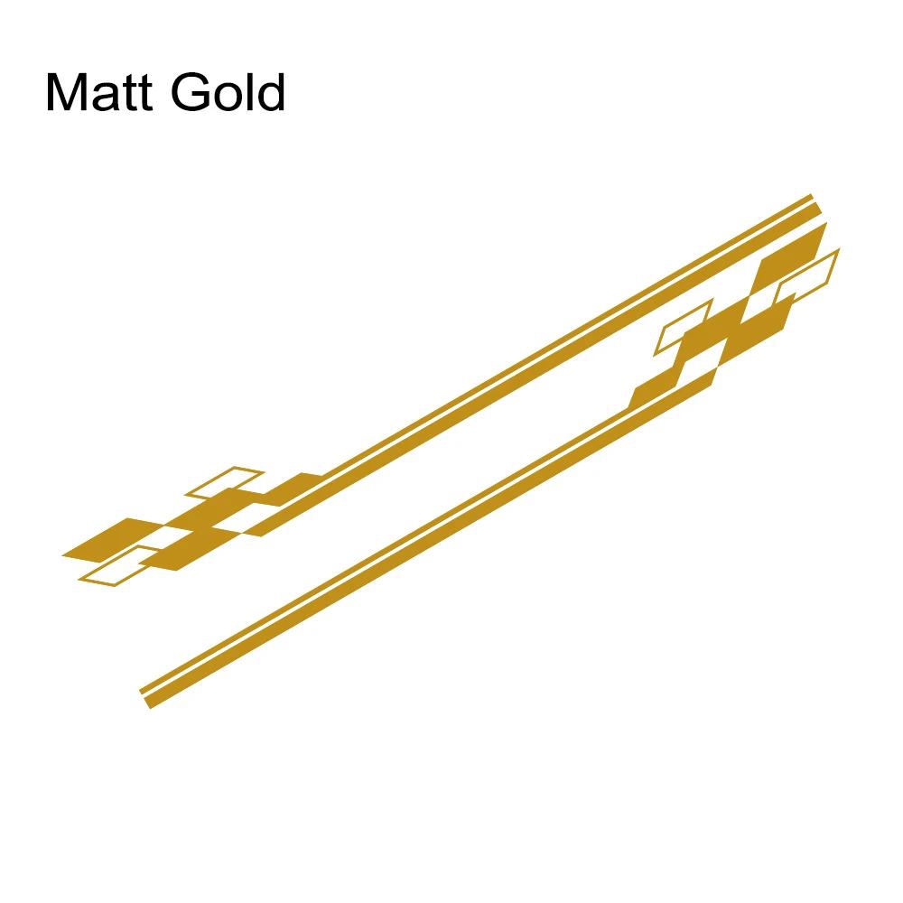 Car Door Side Skirt Vinyl Stickers For Ford Fiesta MK6 MK7 Mk8 6 7 ST Auto Line Graphic Decoration Decal Tuning Accessories