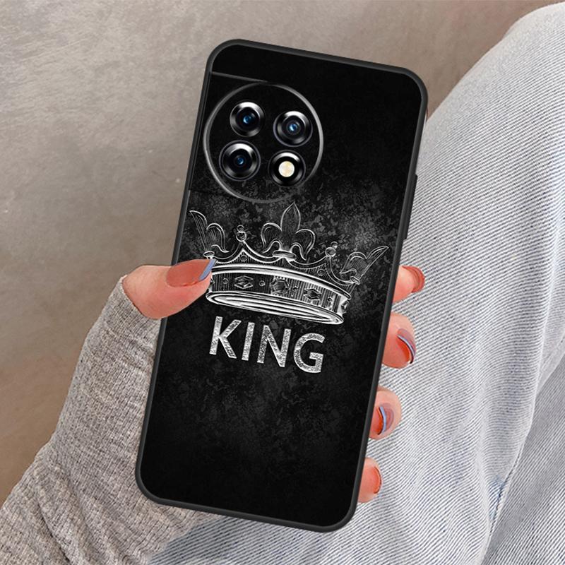 King Queen Art Cover For OnePlus Nord 4 CE 2 3 Lite N30 N20 N10 OnePlus 13 12 11 10 Pro 8T 10T 12R 13R Case