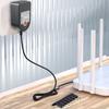 36W Charging Adapter 3-12Volt Adjustable AC100-240V to DC5521 Charger with Interchangeable Tip