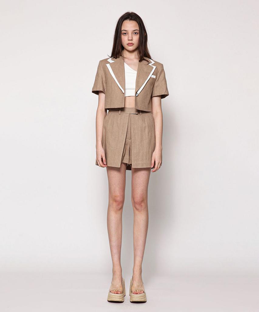 02ARMOIRE Karina Shorts _ Beige